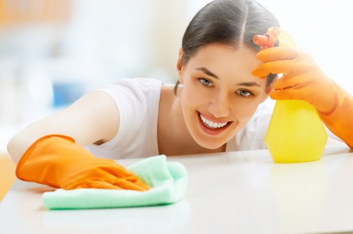 Regular cleaning service for a Brixton home interior with tidy surfaces