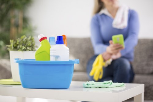 Professional cleaning of a retail space in Brixton