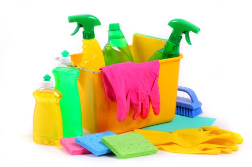 Scheduled cleaning inside a Brixton business premises